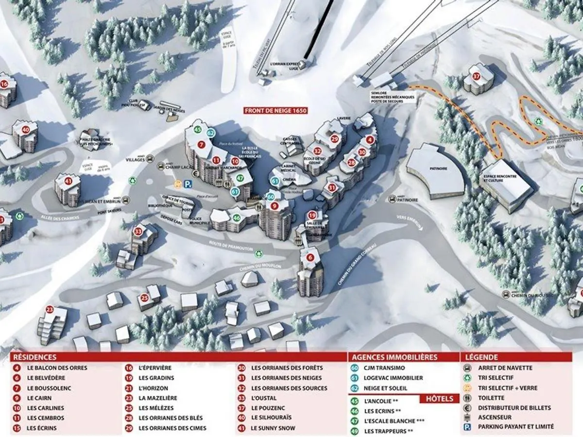 Appartement 8 Pers, Coeur Station, Pieds Des Pistes - Fr-1-322-41 Les Orres